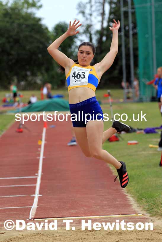 Long jump, 2022 NEGP Monkton 5, Wednesday, July 20th. Photo: David T. Hewitson/Sports for All Pics
